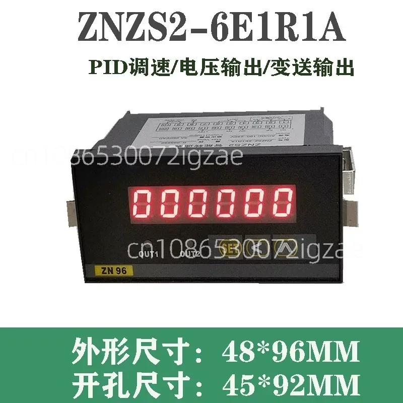 Intelligent tachometer + encoder, output voltage signal (0-10V) line speed meter pulse signal ZNZS2-6E1R1A