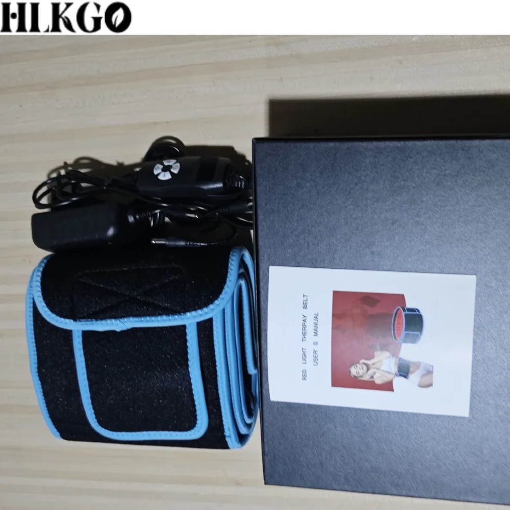 Clinical Grade Red Light Therapy Belt for Muscle Relaxation, Inflammation Reduction and Improved Circulation, Massage Device