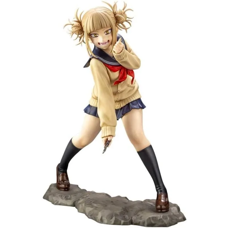 

In stock Genuine My Hero Academia Toga Himiko Villain VER.PVC Action Anime Figure Model Toys Figure Collection Doll Gift