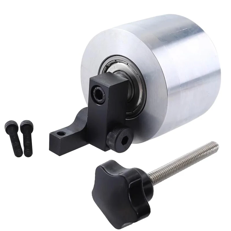 Belt Grinder Wheel Knife Grinder 68X50mm, 12MM Diameter Drive Wheel 6301 Synchronous Drive Wheel Polishing Machine, Aluminum