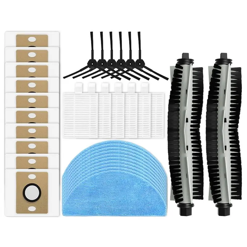 

【BRAND NEW】Replacement Accessories Spare Parts For Ilife A30 Pro Robot Vacuum-Main Side Brush HEPA Filter Mop Cloth Dust Bag Fit