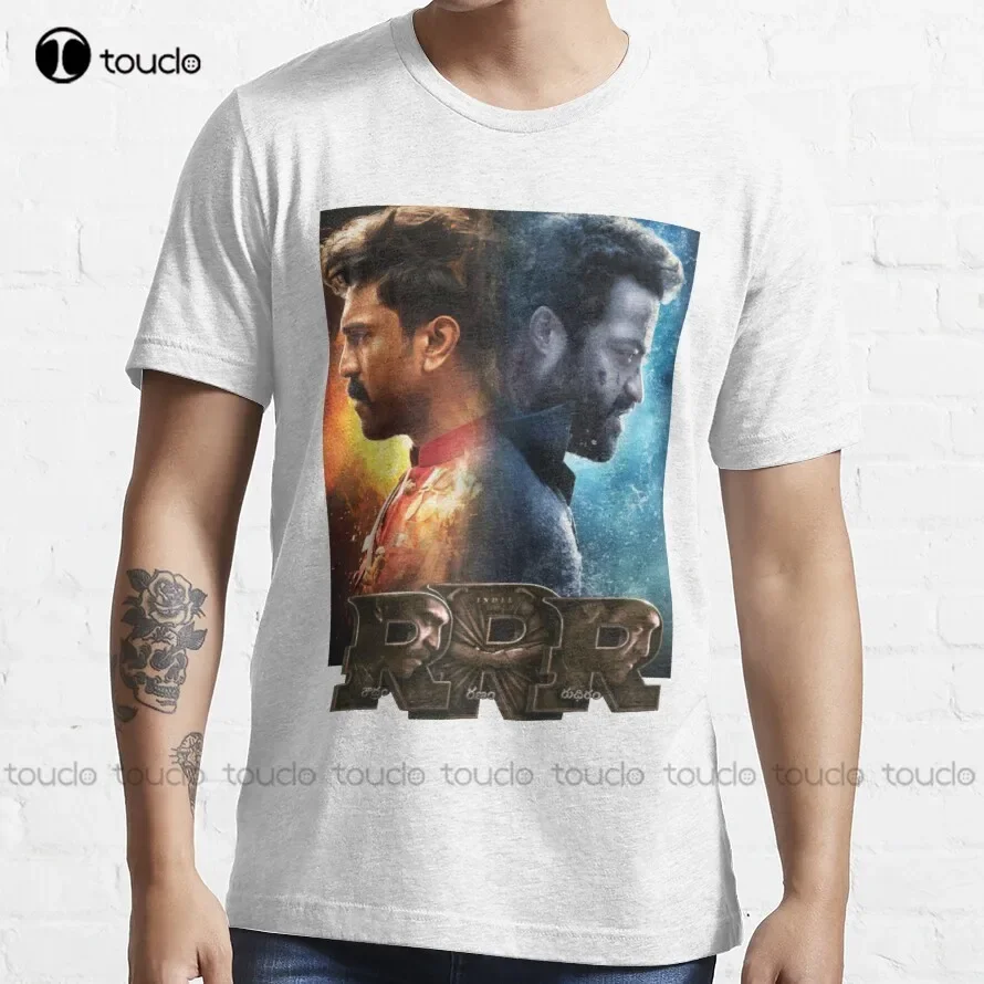 Rrr  Telugu T-Shirt Anime T Shirts Custom Aldult Teen Unisex Digital Printing Tee Shirt Xs-5Xl Cotton Good Quality New Tee