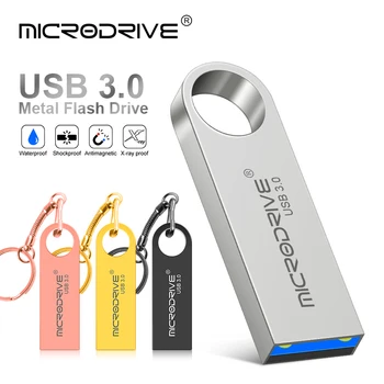 דיסק מצביע USB 3.0 מתכת 128GB 256GB 512GB דיסק מצביע חדש Pendrive 32GB 64GB דיסק מצביע USB זיכרון