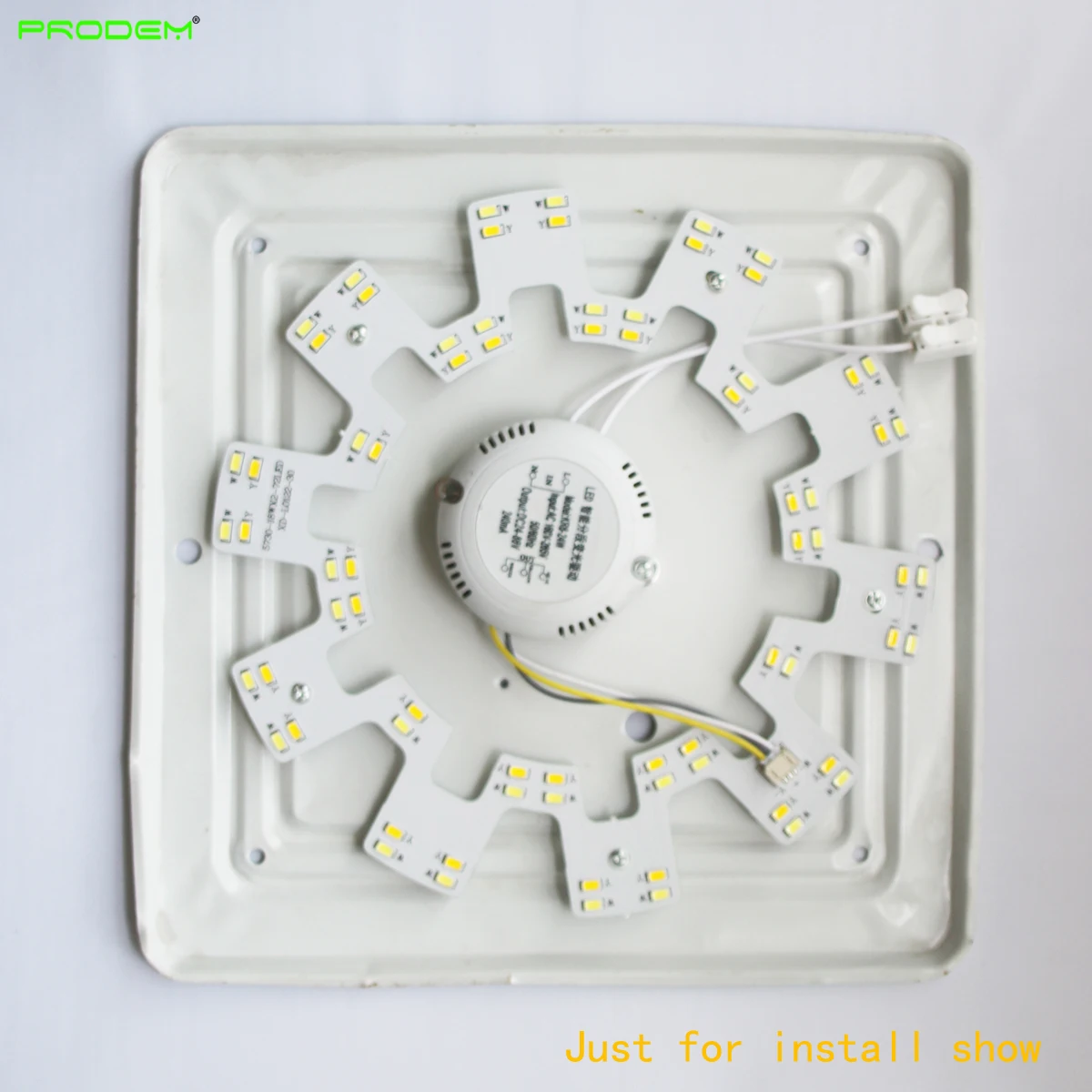 Sun Flower Easy Install 18W LED PCB Lamp Dual Color dia225mm Surface Mount 220V 230V 240V Replace 50W 2D Circular Tube