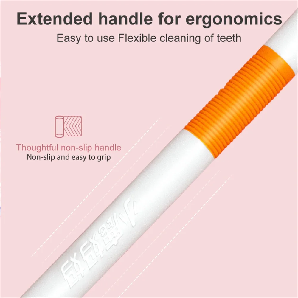 سوبر الغزلان L-نوع فرشاة بين الأسنان دوبونت الخشن بين الأسنان فرش تنظيف بين الأسنان 0.6/0.7 مللي متر #5