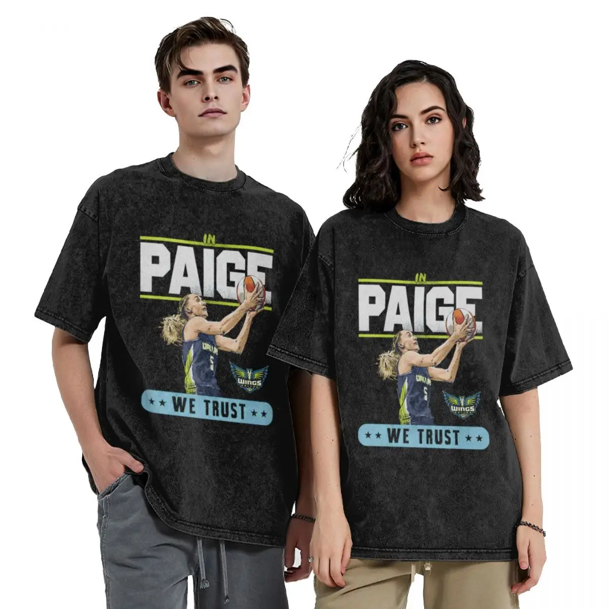 تي شيرت Paige Bueckers In Paige We Trust Classic Cool A Vintage كبيرة الحجم