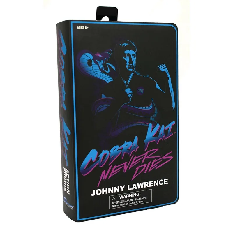 DIAMOND SELECT TOYS Cobra Kai Johnny Lawrence SDCC 2022 Exclusive VHS Action Figure Boys Gift Collection