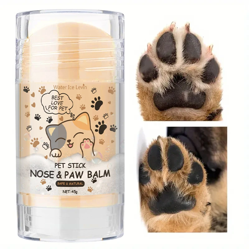Dog Nose and Paw Balm Dog Paw Cream Cats Dogs Paw Protector Cream Pet Feet Moisturizer Pet Crack Feet Repair Pet Accessories