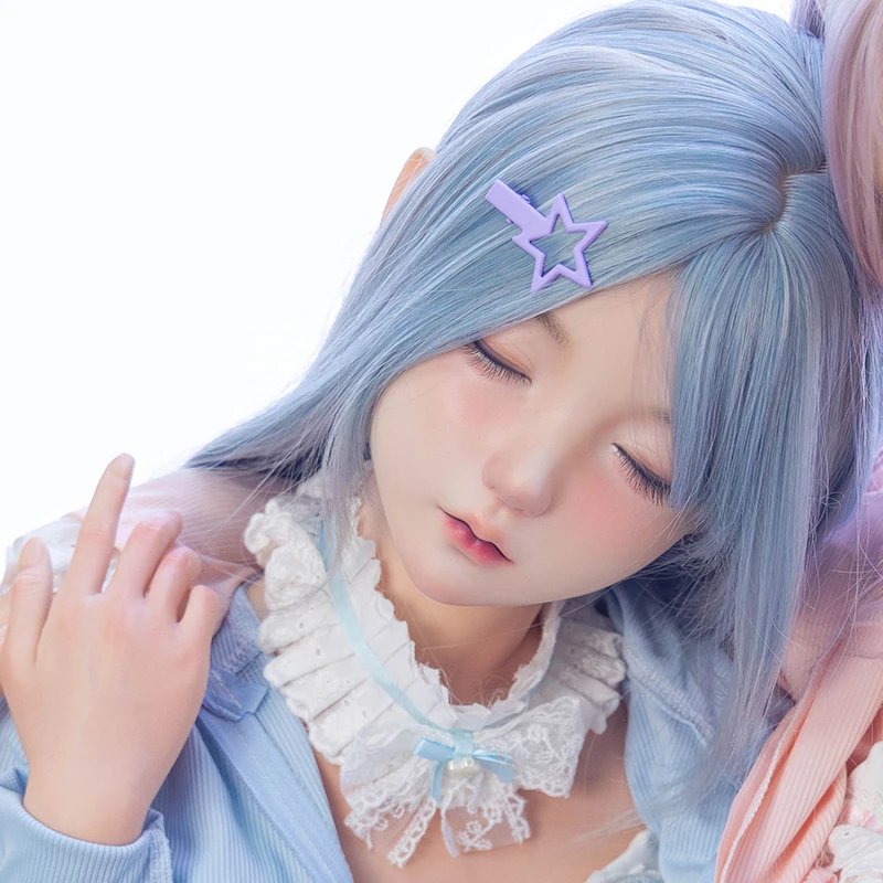 

High-end equal-body joint movable silicone 1:1 two-dimensional custom figure animation game doll closed eyes Beizhi