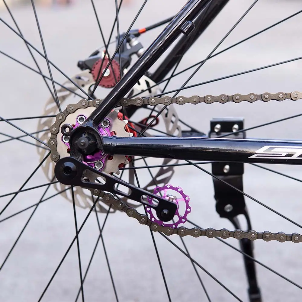 Bicycle Accessories Aluminum Alloy Bike Chain Guide Chain Stabilizer Single Speed Chain Tensioner Chain Guide Drop Catcher