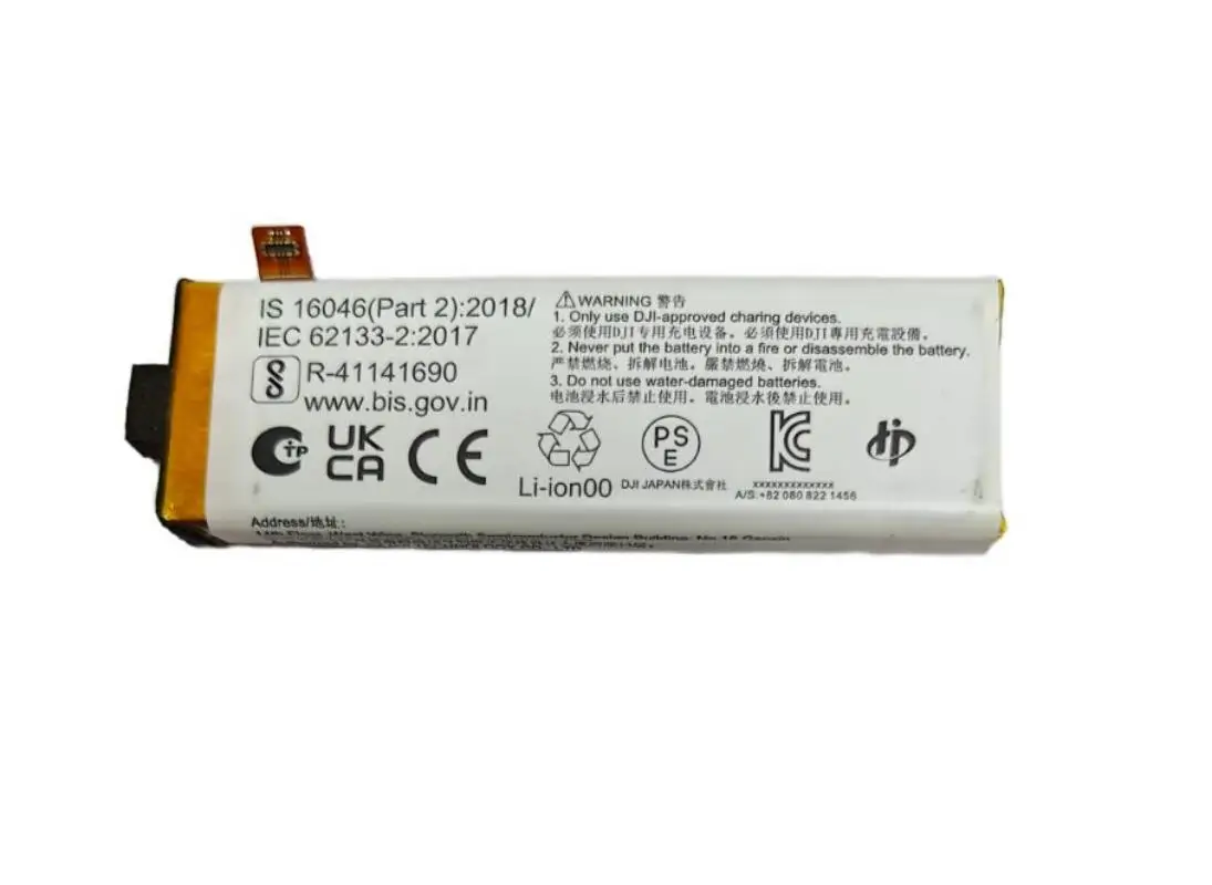 Replacement BHX212-1300-7.7 1300mAh 7.7V battery for DJI OSMO Pocket 3 Camera