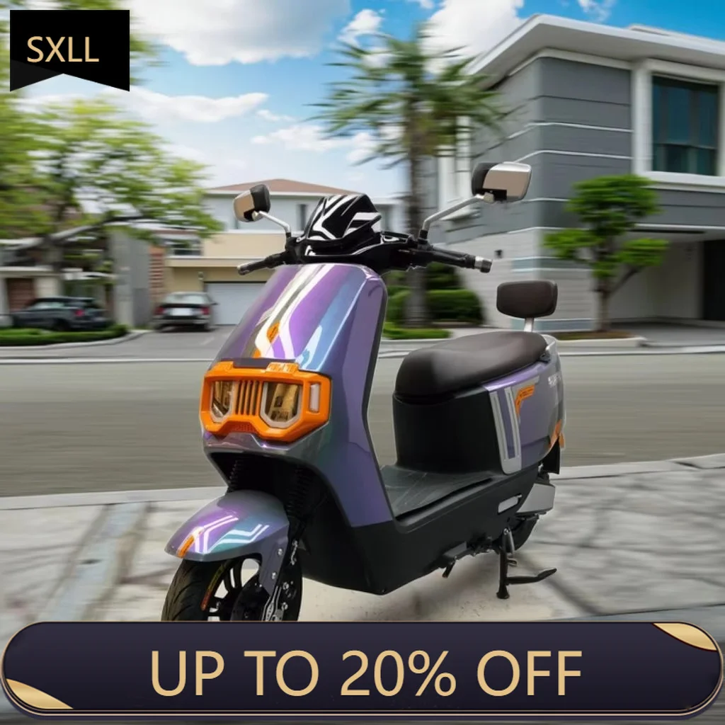 sxllsxllHigh-quality street motorcycle 72V electric motorcycle, 40-60 km/h, long-distance custom mobile control device, suitable