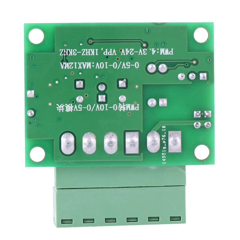 1-3KHZ PWM 0-10V Signal To Voltage Converter Module Digital Analog Board Voltage Converter Conversion Tools Easy Install