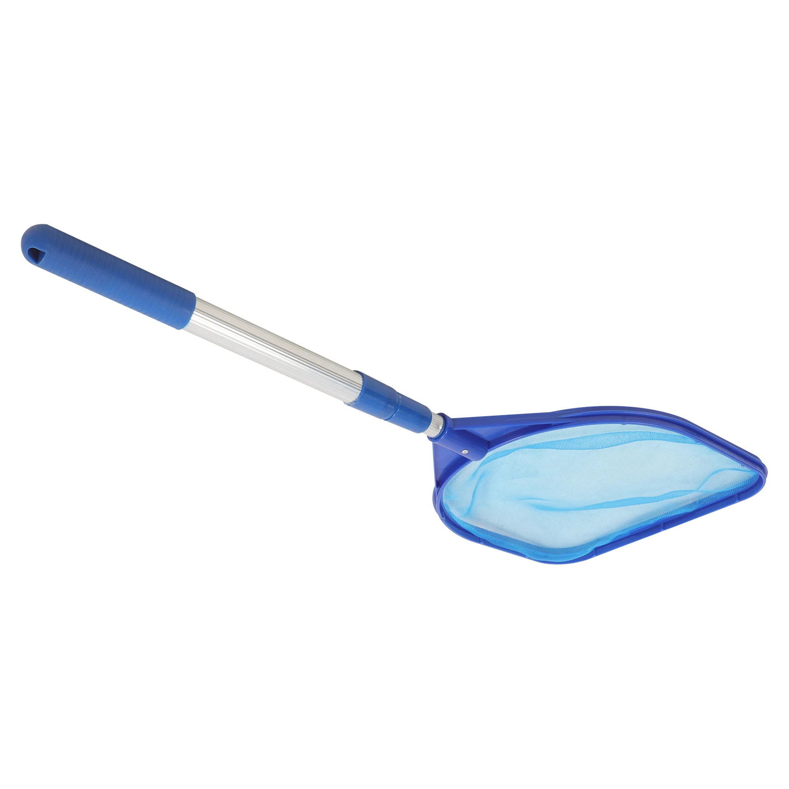 

3 Section Telescoping Pool Leaf Skimmer Net for Swimming Fish Pond Cleaning Lightweight Strong Mesh Leaf Rake Pool
