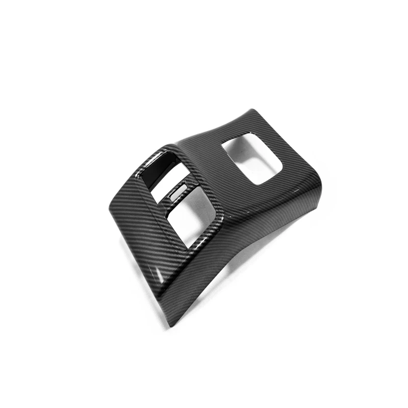 For Toyota Corolla E210 Hybrid 2019-2023 Abs Carbon Car Armrest Box Rear Air Vent Outlet An-kick 3Ds Decoration Accessories