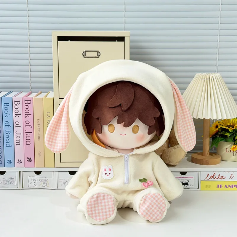 

For 10cm 15cm 20cm 40cm Little Rabbit Doll Clothes Cotton Doll Clothes Cute Plush Doll Clothes Changing Clothes