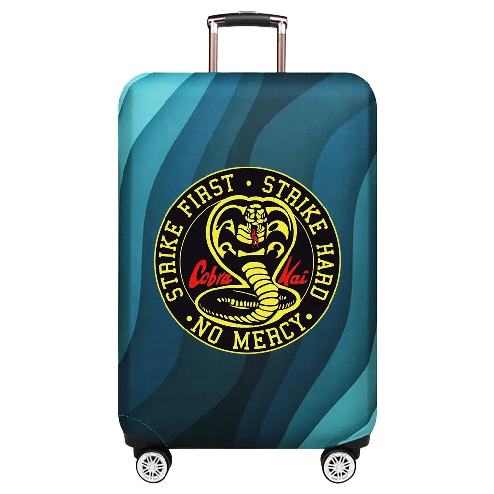 Luggage Cover Stretch Fabric Suitcase Protector Print Cobra Series Baggage Dust Case Covers for18-32 Inch Suitcase Case