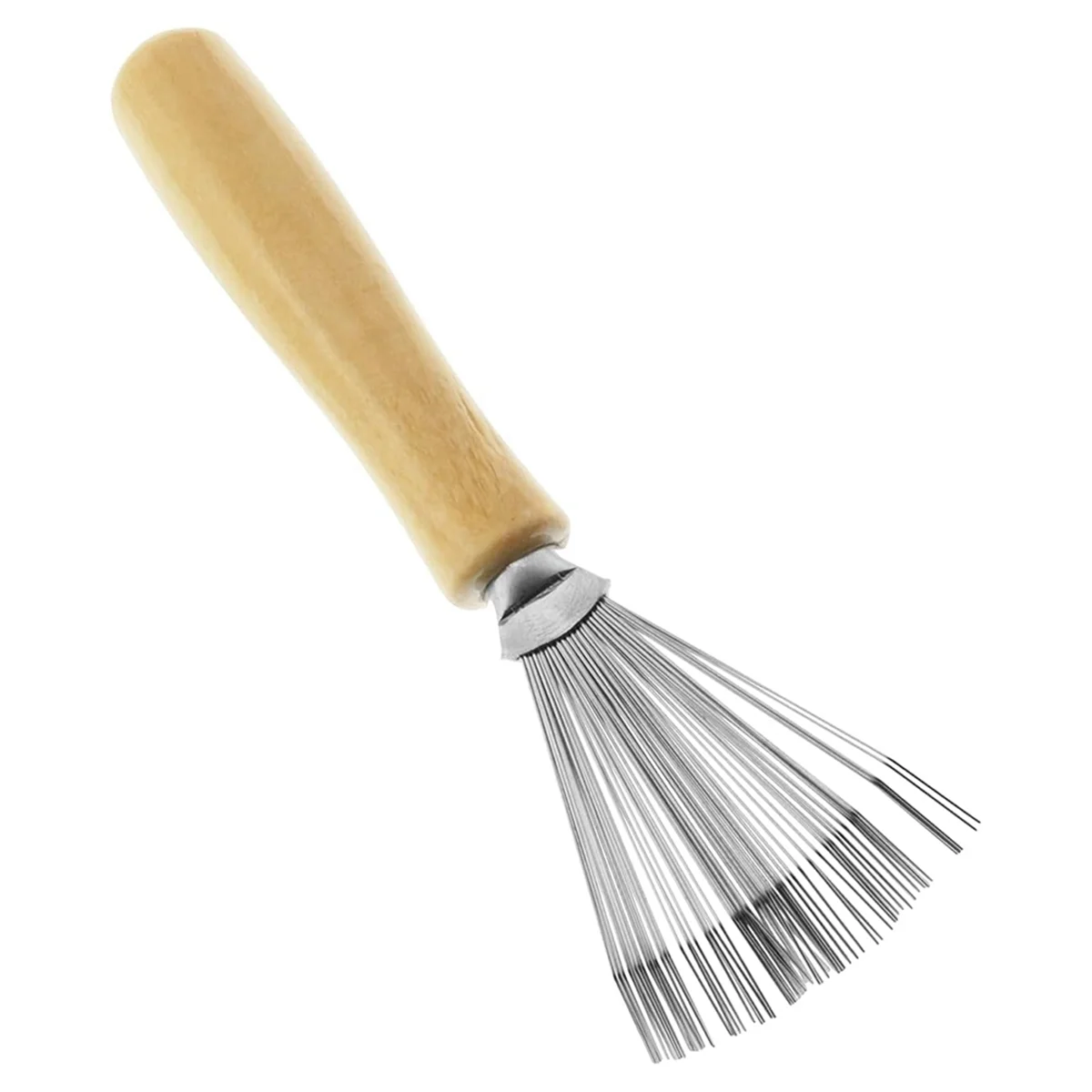 AA98 3PCS Cleaning Flower Arrangement Tools Needle Plate Stainless Steel Flower Brush Wire Brush Flower Arrangement Tools