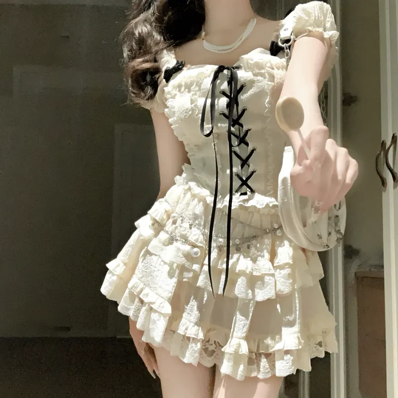 

Summer New Sweet Temperament Top Fashionable Short-sleeved Slim Fit