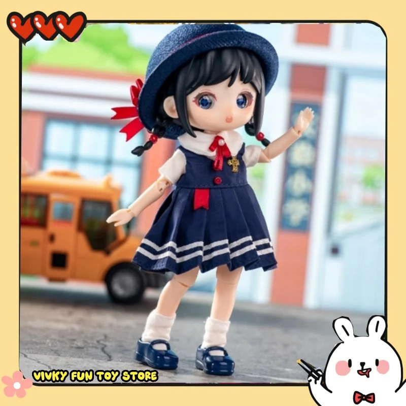 

Only Clothes 12 Points Bjd Movable Doll Handmade School Uniform Different Color Baby Clothes