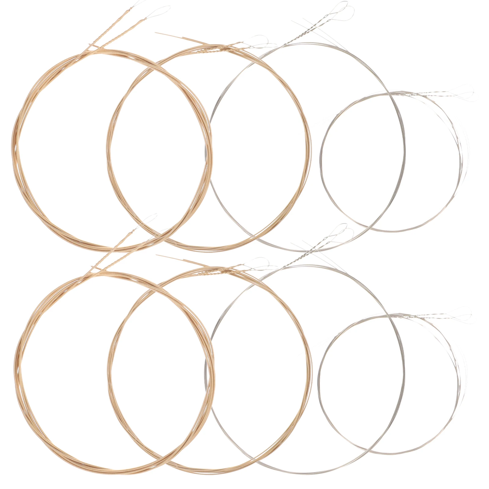 

1 set Strings Steel Mandolin Instrument Replacement Dulcimer Strings Parts Instrument Mandolin Case Accessories Long Life