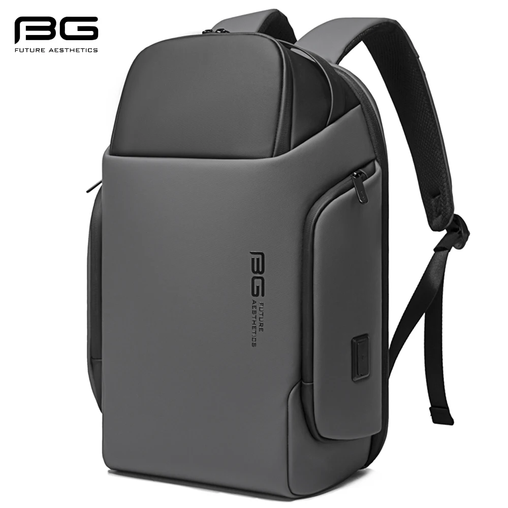 

BANGE Brand New Waterproof Case Design Laptop Casual Men's Business Bag 180 Degree Open USB Charging Travel Women's Backpack