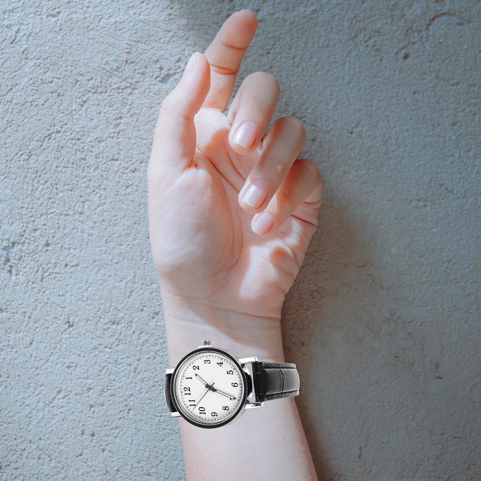 ステンレス鋼レディースクォーツ時計ピンク調節可能な防水装飾腕時計毎日の旅行ギフト用