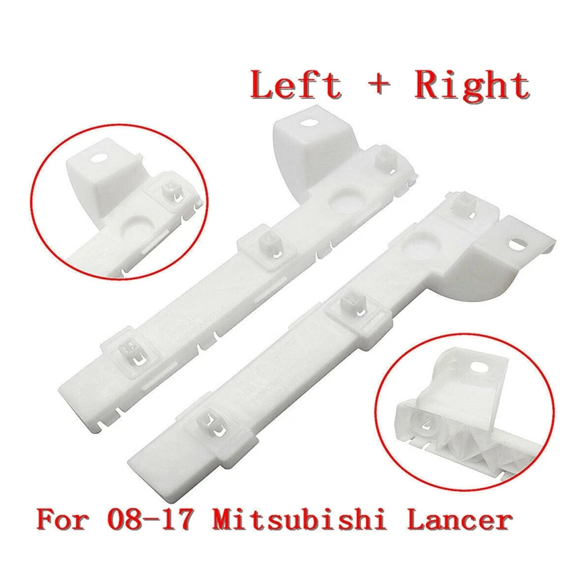 Front Right & Left Bumper Bracket For Mitsubishi Lancer Except EVO 2008-2017 6400F549 6400F550