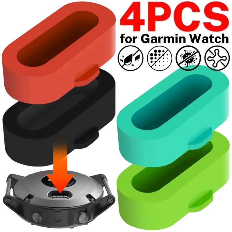 

Dust Cover Charger Plug Case for Garmin Fenix 8/7/7S/7X/6/6X Pro Instinct 2X Venu 3/3S/2/2S/SQ Vivoactive 5/4/4S 965 955 265 255