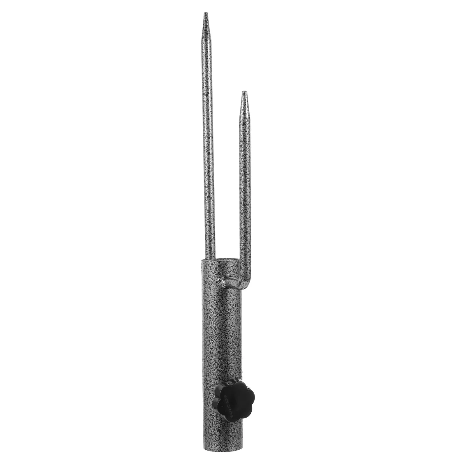 1Pcs Beach Umbrella Spike Thickened Metal Anchor Easy Install No Tools Outdoor Garden Sun Umbrella Holder Sand Soil Anchor