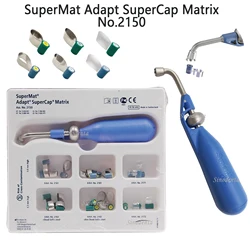 2026 Dental SuperMat/Adapt SuperCap No.2150 Auxiliary Tools Matrix Wedges Circular Forming Sheet Set for Dental Restoration Use