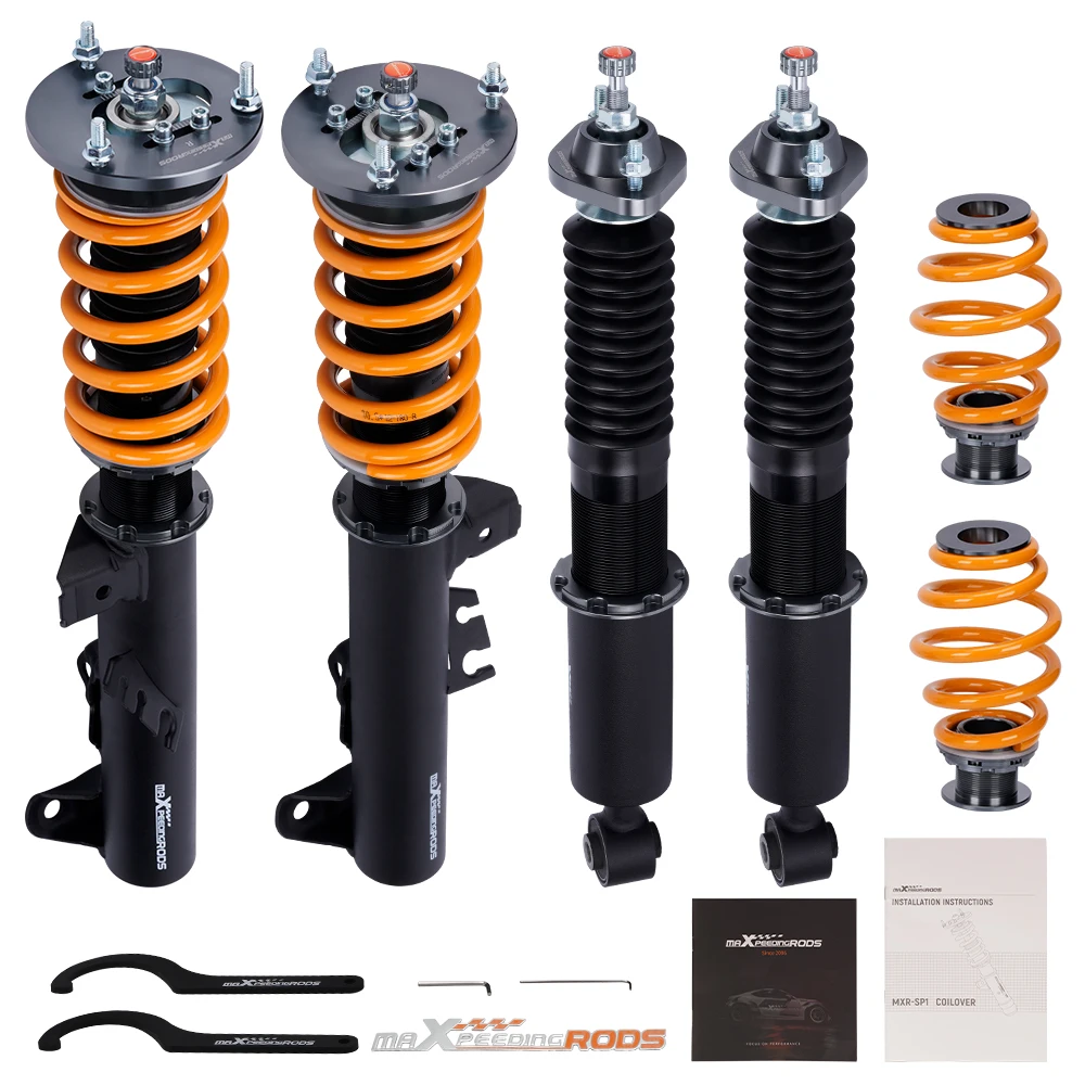 Maxpeedingrods Coilover Shock Absorber Suspension Kit For BMW E36 316i 318i 320i 323i 325i 1990-1998