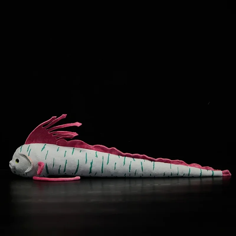 

66cm Oarfish High Fidelity Anime Cute Plushie Sea Serpent Plush Toys Lifelike Animals Simulation Stuffed Doll Toy Gifts for Kid