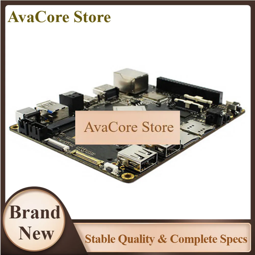 AvaCoreFirefly RK3399: 6-Core 64-bit High-Performance 2G/4G DDR + 16G EMMC Dual Cameras Demo Board For AR VR Android 7.1 Ubuntu