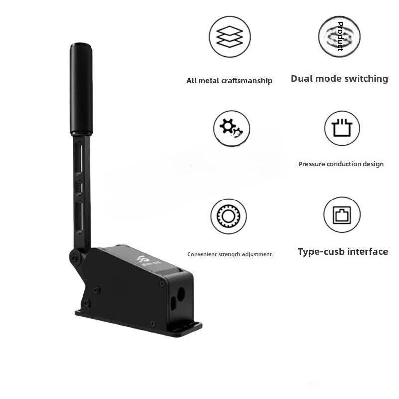 SIMAGIC TB-1 Style Handbrake, Dual-Mode 100KG Pressure-Sensitive Racing Handbrake for Sim Racing Games