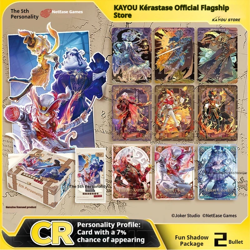 Kayou Identity V Official Collection Cards Hidden Clue Series Anime Game Peripheral Character Trading Cards For Game Fans Gift