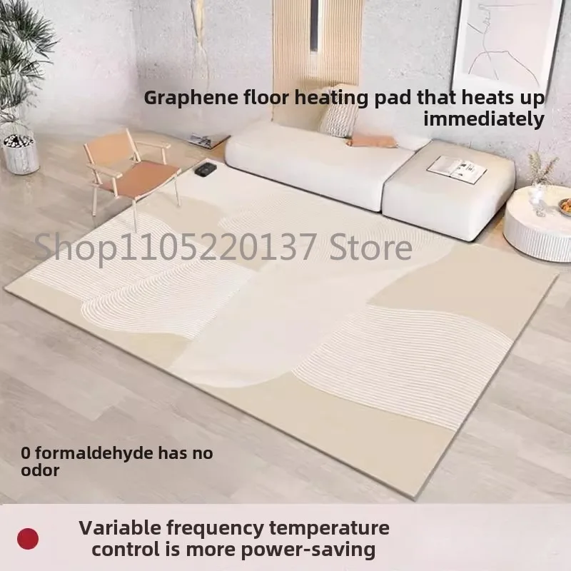 Graphene Floor Heating Mat Heating Floor Mat Living Room Bedroom Yoga Electric Heating Carpet Winter
