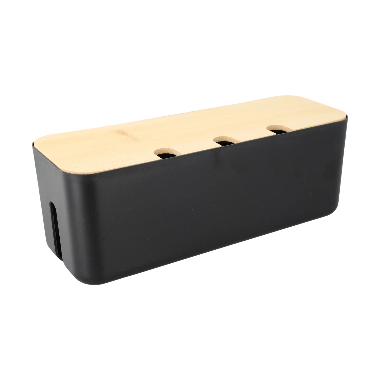 

Деревянный органайзер для кабелей, пылезащитный чехол для проводов, коробка для хранения зарядных устройств и розеток, домашний органайзер-намотчик для кабелей