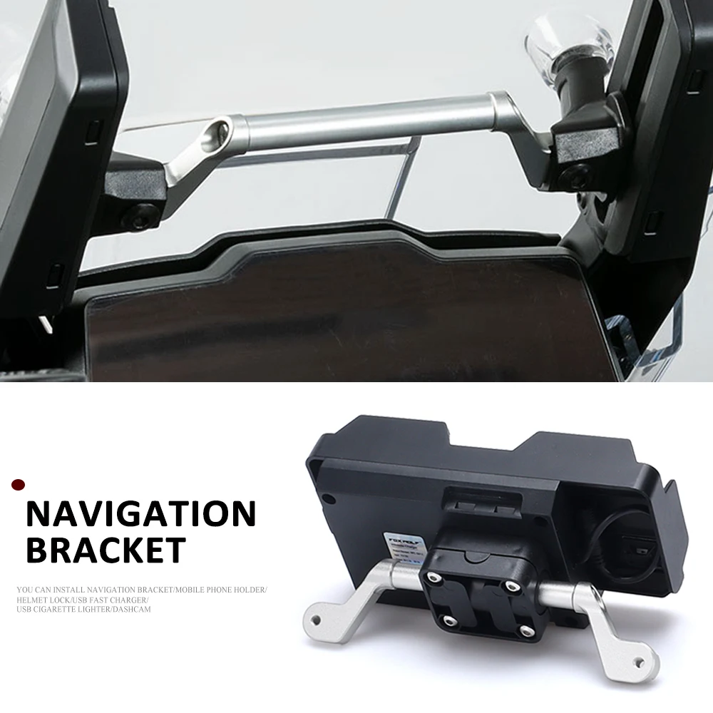 Navigation Stand Holder Phone Mobile Phone GPS Bar Bracket Support For TIGER 1200 TIGER1200 Tiger 1200 Tiger1200 GT PRO 2023-