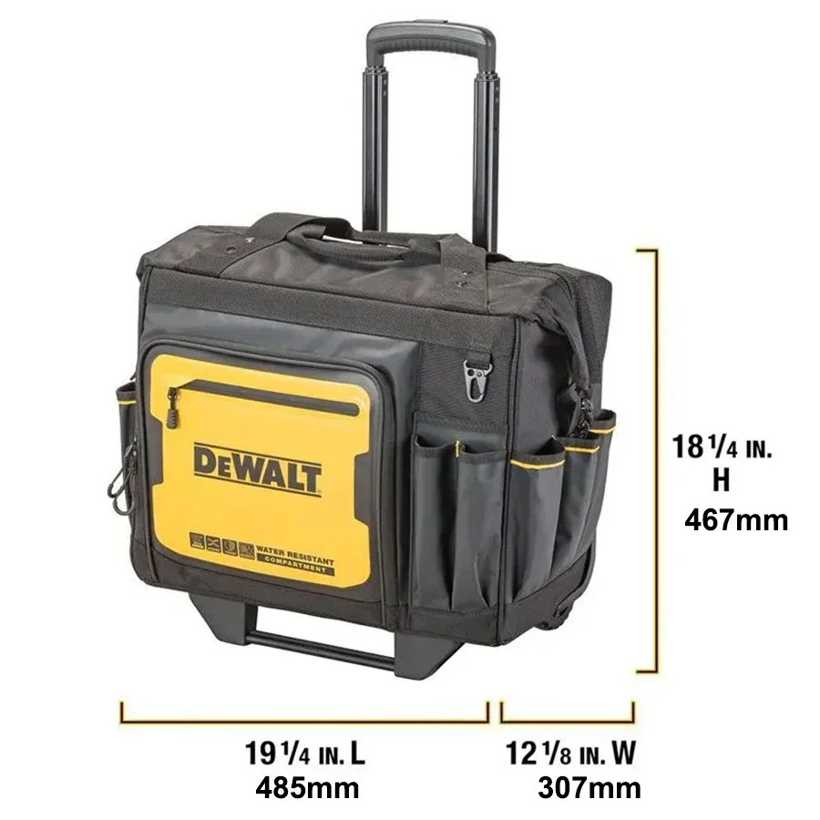 DEWALT DWST60107-1-23 PRO Series Tool Backpacks Rolling Tool Bag Power Tool Accessories