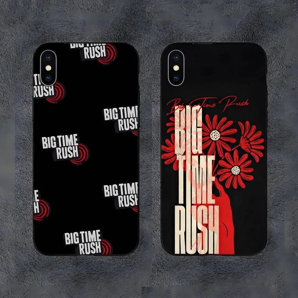 

Music B-Big Time Rush Phone Case For Samsung S25,S24,S22,S23,S30,Ultra,S20,S30,Plus,S21 Fe,10,9,5G Silicone Cover