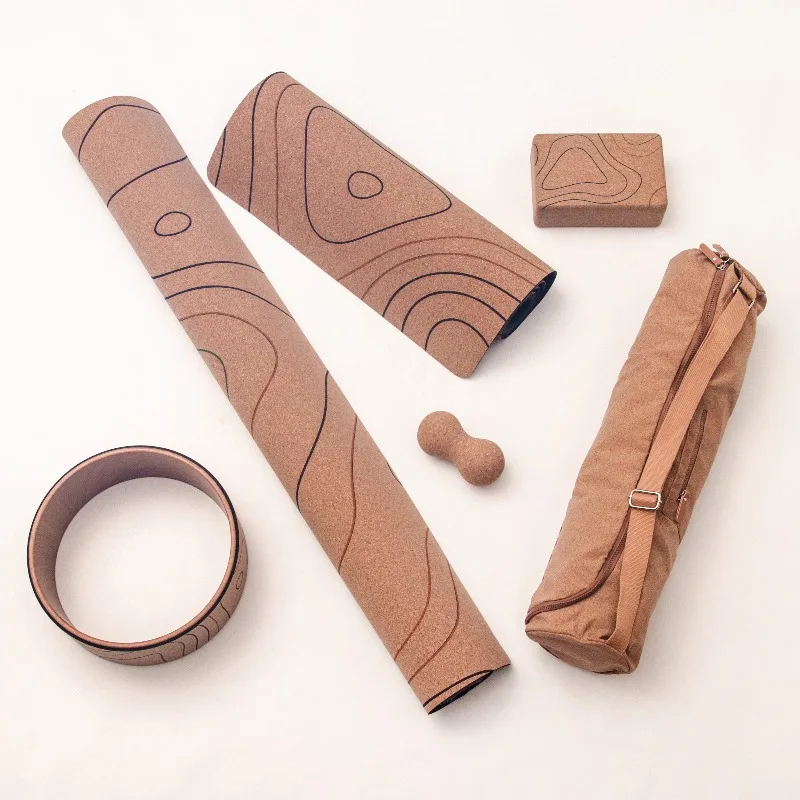 

YTYIN Eco-Friendly Organic Cork Yoga Mat With Custom Logo Manufacturer