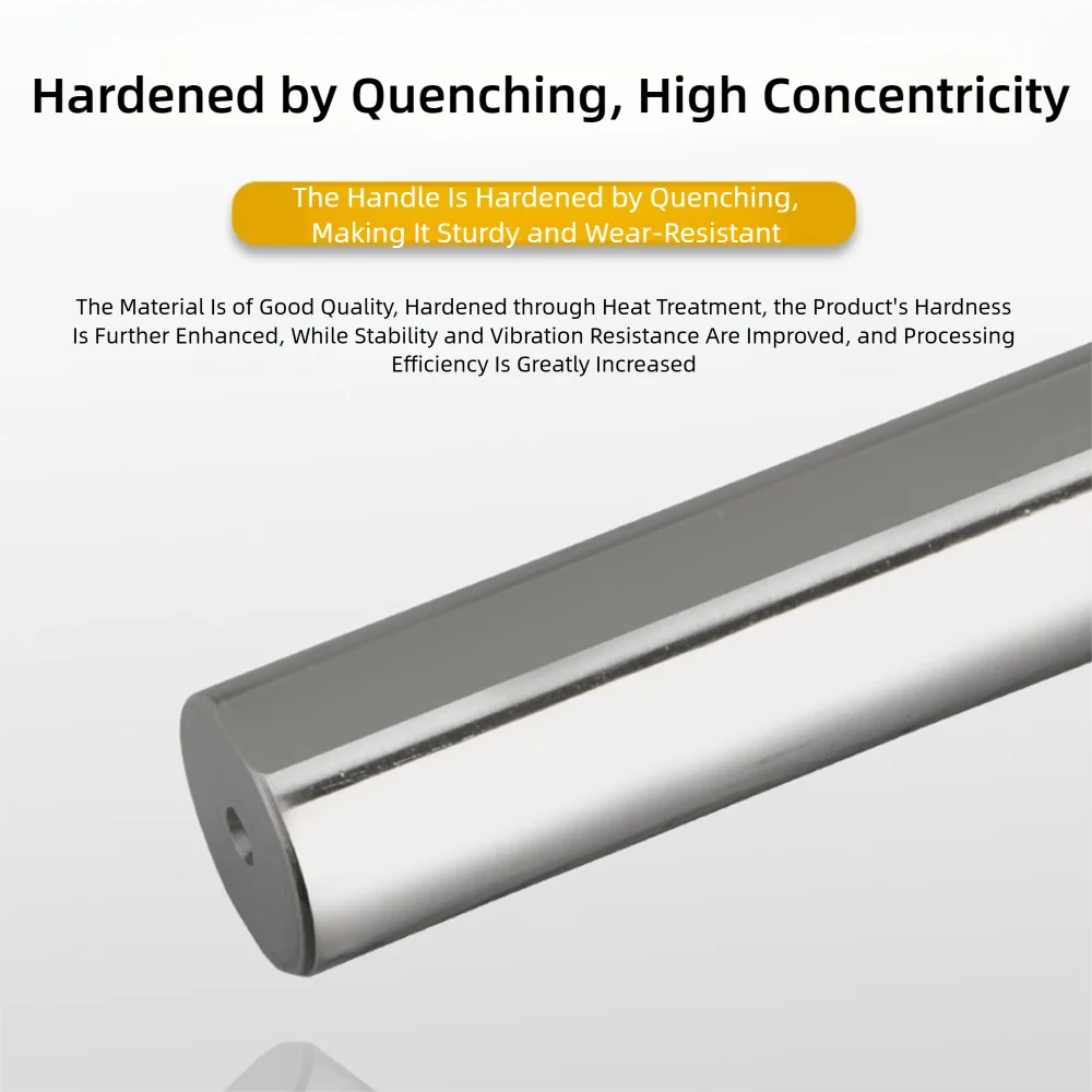 High Speed Steel 4 5 6 7 8 10mm Anti Vibration Mini Lathe CNC Machine Accessory Support Tool Bit Holder Metal Rod Boring Bar HSS