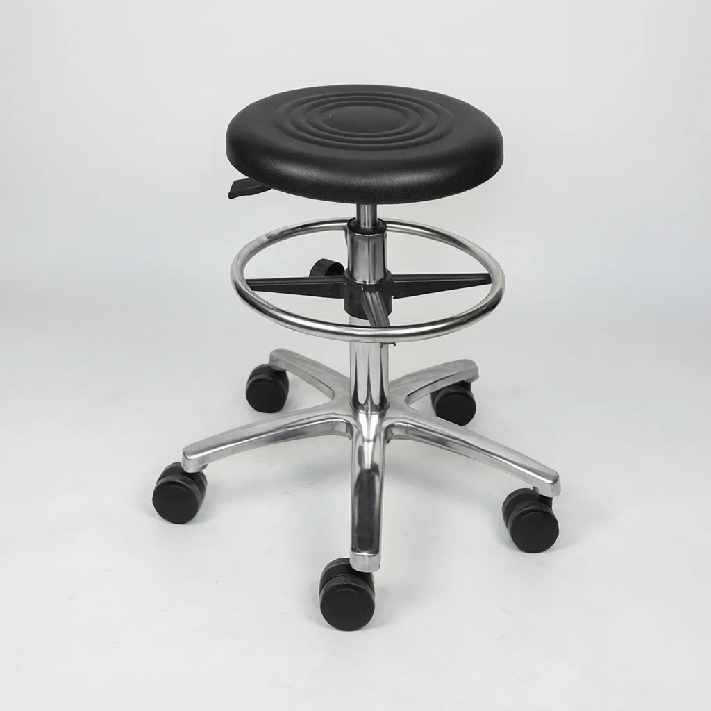 High Quality Modern ESD Chair for Lab and Warehouse Use | Anti-Static PU Leather Chair for Electronics Workstations
