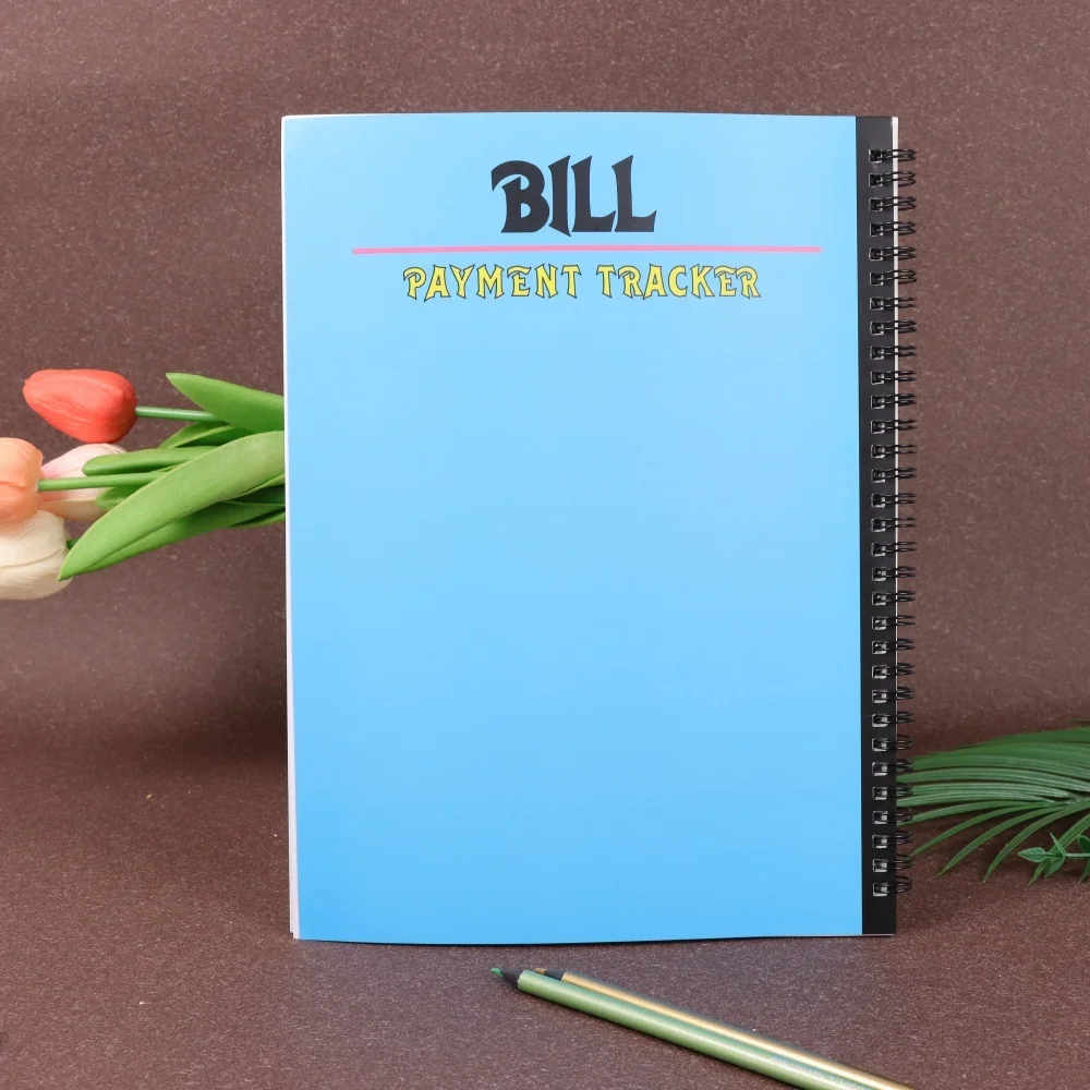 Household Expense Planner 48 Month Spending and Bill Tracker with Calendar and Debt Payoff Planner