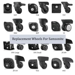 Suitcase Roda Substituição, Adequado para Samsung Suitcase, Trolley Case Polia, Rodízios duráveis, Caixa de senha, Peças de reparo