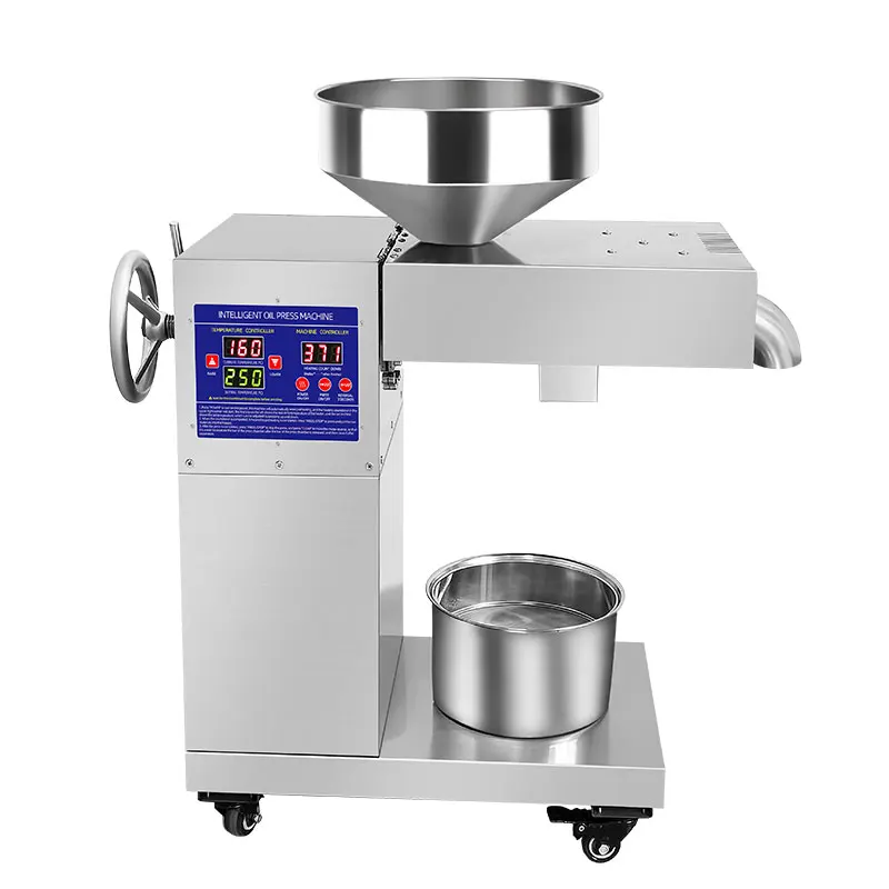 Commercial full automatic screw oil press /sunflower oil extractor/vegetable seeds oil press machine