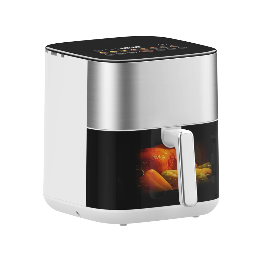 OEM Custom 7L Dual Layer Circulating Hot Air Baking Station Digital Adjustment With Large Transparent Visible Window