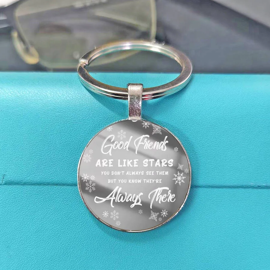 Hot Sometimes You Forget You’re Awesome Reminder Wreath Quote Round Keychain, Positive Self Love Encouragement Gift Keychain