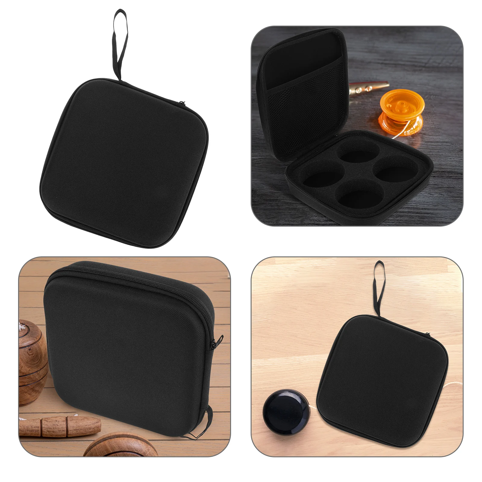 Large Capacity Yoyo Ball Storage Bag Shockproof Case With Handle Lightweight Portable Yoyo Holder Suitable For Small Items Yoyo